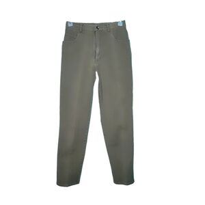 Jones New York Sport Petite Dark Olive High Rise Women's Stretch Pants Size 2P